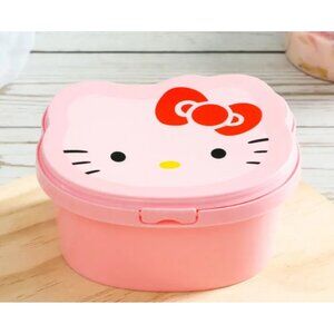 NEW Adorable Hello Kitty Bento Box Set – 2pcs Leak-Proof Food Container with Lid